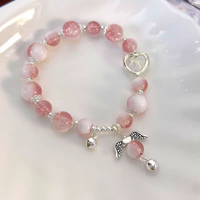 Floral Butterfly Angel Bracelet For Women, Sweet Cute, With A Unique Design, High End Beaded Bracelet, Fashionable And_ipsvogv.com