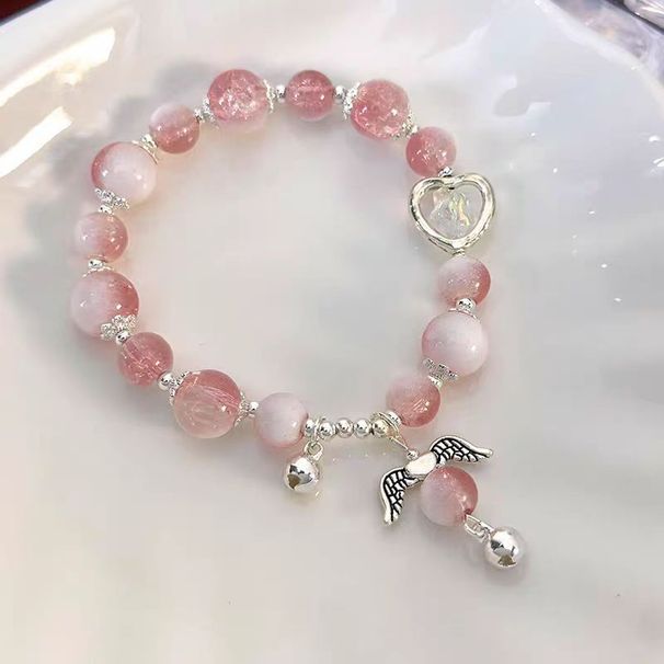 Floral Butterfly Angel Bracelet For Women, Sweet Cute, With A Unique Design, High End Beaded Bracelet, Fashionable And_ipsvogv.com