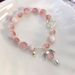 Floral Butterfly Angel Bracelet For Women, Sweet Cute, With A Unique Design, High End Beaded Bracelet, Fashionable And_ipsvogv.com