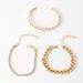 Jewelry Retro Gold Multi Layer Chain Bracelet For Women Exaggerated Trendy Street Shooting Bracelet_ipsvogv.com