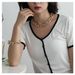 Jewelry Set Creative Retro Punk Style Gold Thick Chain Single Layer Necklace Bracelet_ipsvogv.com