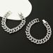 Minimalist Fashion Full Diamond Cuban Women, Light Luxury Niche Design, Trendy Bracelet For Men, High-end Accessories_ipsvogv.com