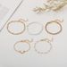 New Fashion Street Shooting Moon Creative Multi Color Rice Bead Five Piece Set Bracelet_ipsvogv.com
