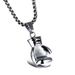 Fitness Boxing Gloves Pendant Necklace for Man Fashoin Hiphop Domineering Stainless Steel Chain Men Sports Leisure Punk Pendant Gift_ipsvogv.com