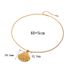 Ins Wind Internet Celebrity Simple And Versatile Gold Plated Stainless Steel Shell Pendant Necklace Jewelry_ipsvogv.com