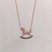 Fantasy Carousel Necklace Female Element Crystal Clavicle Necklace Female Distribution_ipsvogv.com
