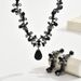 Professional Pearl Earrings, Necklace, Bracelet, Three Piece For Women's Jewelry Set_ipsvogv.com