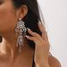 E12421 French court tyle hollow water droplet haped tael with elegant temperament and peronalized patterned_ipsvogv.com