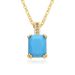 Square Zircon Necklace For Women Ins Simple Clavicle Chain Light Luxury Niche Internet Celebrity All Match Clavicle Chain_ipsvogv.com