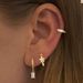 Earrings Niche Design Light Luxury Style Inlaid Zircon Eight Pointed Star High End Earrings Set_ipsvogv.com