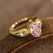 Caoshi Fairy Princess Ring Girl Pink Sweet Elegant Accessories Popular_ipsvogv.com