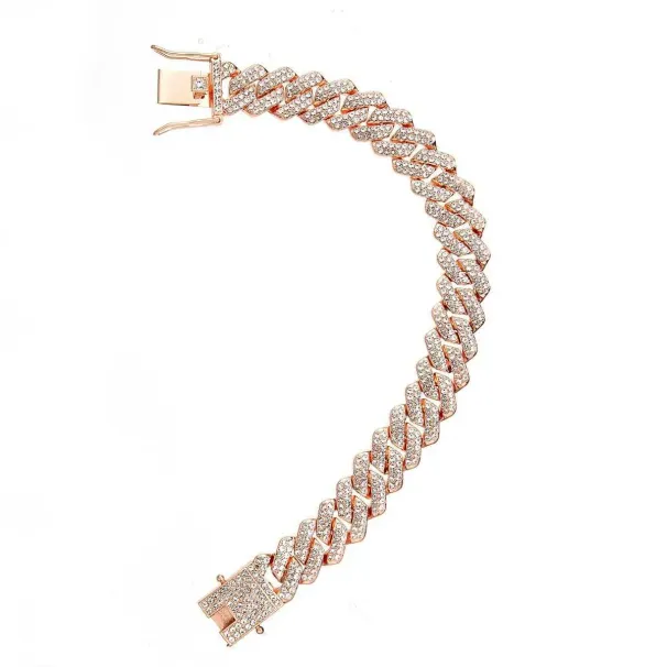 Hip Hop Style Cool Jewelry Accessories Stainless Steel 6mm To 12mm Cuban Link Chain Bracelet For Man Boys_ipsvogv.com