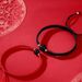 popular style obsidian couple's bracelet men's and women's simple woven student bracelet_ipsvogv.com