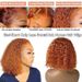 180% Density Ginger Orange Curly 13x4 Lace Front Human Hair Wigs For Women Short Bob Curly Human Hair Wigs Transparent Lace Wig_ipsvogv.com