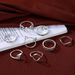 Hot Selling Accessory, Cat Hollow Heart Ring, Personalized Open Arrow, 8-piece Set For Women_ipsvogv.com