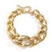 Fashionable And Exaggerated Accessories, Large Metal Buckle, Single Layer Collar, Punk Trend, Geometric Thick Chain_ipsvogv.com