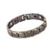 Kaiyi Jewelry Men's Magnetic Therapy Hematite Titanium Steel Bracelet Detachable_ipsvogv.com