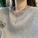 Instagram Personalized Versatile Letter B Stainless Steel Necklace Net Red Cold And Simple Short Style Collar Chain For_ipsvogv.com
