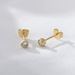 Women's Jewelry S925 Silver Earrings Small Fresh Simple Mini Temperament Single Diamond Earrings_ipsvogv.com