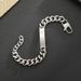 Men's Titanium Stainless Steel Curved Bracelet Hip Hop Cuban_ipsvogv.com