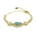 Unisex Natural A Grade Jade Bracelet Blue Water Leaf Bracelet Jade_ipsvogv.com