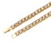 Street Hip Hop Fashion Minimalist Style Personalized Single Row Diamond Buckle Tennis Chain Necklace_ipsvogv.com