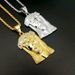 Titanium Jesus Necklace Street Hip-Hop Stainless Steel Pendant_ipsvogv.com