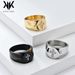 Titanium steel diamond cross ring ring retro high end niche fashion wrench hand jewelry_ipsvogv.com