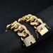 Unisex HipHop Jewelry Pave Zircon 18mm Wide Cuban Chain Bracelet Men's Hip Hop Jewelry Bracelet_ipsvogv.com