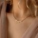 Titanium Steel English Letter Necklace Birthday Name Clavicle Chain Ladies Pendant_ipsvogv.com