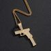Hip Hop Pistol Creative Diamond Set Gun Trendy Male Jewelry Rap Singer Necklace Gift_ipsvogv.com