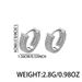 Full Diamond Men 2024 New High End, Simple And Versatile Hip Hop Earrings For Women Trendy Accessories_ipsvogv.com