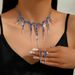 Women’s Jewelry Set Fashion Jewelry Fashion Jewelry Party Women's Water Diamond Cool Octopus Necklace Earrings Set_ipsvogv.com
