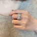 Fashionable Ins Minimalist Style Light Luxury Niche Bow Ring, Micro Inlaid Zircon Fashion Accessory_ipsvogv.com