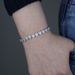 Chain & Link Bracelets Hip Hop New 7mm Heart Shaped Zircon Bracelet Fashion Trend Ladies Bracelet_ipsvogv.com