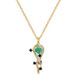 Steel 【 Titanium 】 Ancient Style Small Snake Fashionable Light Luxury Temperament Gorgeous Full Diamond Necklace Women's 【 】_ipsvogv.com