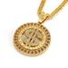 Hot selling hiphop, domineering and trendy men, exaggerated hip-hop with diamond inlaid US dollar pendant necklace_ipsvogv.com
