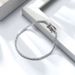 Modern Style Solid Color Sterg Sier Inlay Zircon Tennis Bracelet_ipsvogv.com