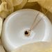 Japanese And Korean Ins Natural Stone Agate Heart Necklace With Niche Design, Light Luxury Black Peach Heart, High-end_ipsvogv.com