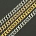 Instagram Hip Hop Cool Cuban Necklace Men's Full Diamond Punk Accessories Gold Chain Width 13mm_ipsvogv.com