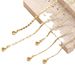 5-Piece Metal Figaro Chain Women's Set Fashionable And Minimalist Bracelet_ipsvogv.com