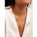 INS Minimalist Style Niche Design Simple Heart Necklace Layered High-end Heart-shaped Clavicle Chain_ipsvogv.com