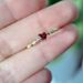 Longrui new fashion love ruby style ring ring heart-shaped diamond zircon ring_ipsvogv.com