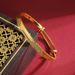 Sand Golden Dragon Scale Bracelet For Women, Fashionable, Simple, Elegant, Light Luxury, Versatile, Bracelet, High_ipsvogv.com