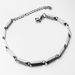 Mimalist Style Men's Titanium Steel Diamond Le Simple Versatile Couple Bracelet Hip Hop Men And Women Melon Seed_ipsvogv.com