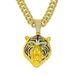 Domineering Alloy 3D Full Tiger Head Pendant Men's Hip-Hop Cool Personality Inlaid Diamond Necklace_ipsvogv.com