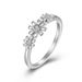 Daisy titanium steel female ring light luxury design sense fashion commuter hand jewelry_ipsvogv.com