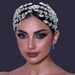 Bridal Headdress Handmade Rhinestone Headband Hairband Hairband Hair Accessories Wedding Party Accessories_ipsvogv.com