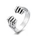 Heavy Attack, Personality Power Fist Male Hip Hop Trendy Person Ring, Fitness Hiphop Street Single_ipsvogv.com