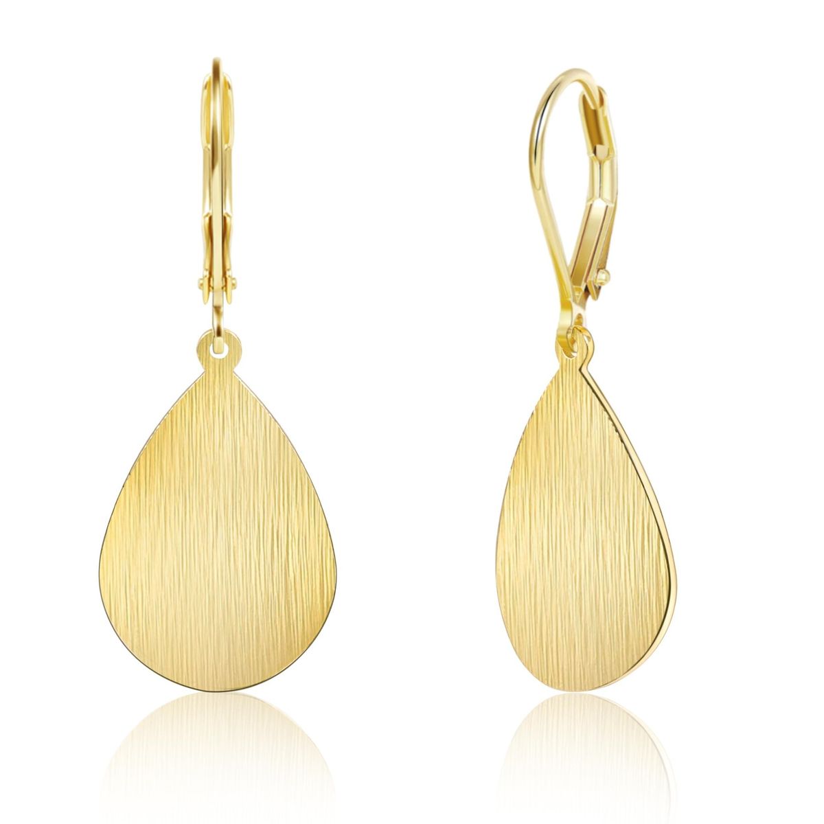 Unisex Hot Sales Fashionable And Elegant Teardrop Shaped Pendant Earrings For Women Light Luxury Wind Earrings_ipsvogv.com